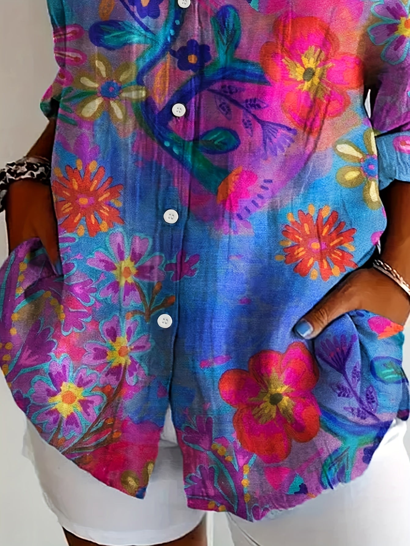 Yesha | Chic Vintage Blouse