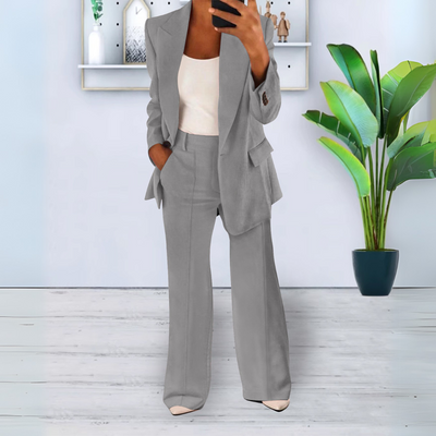 Zora | Stylowy i wygodny zestaw żakietu i spodni