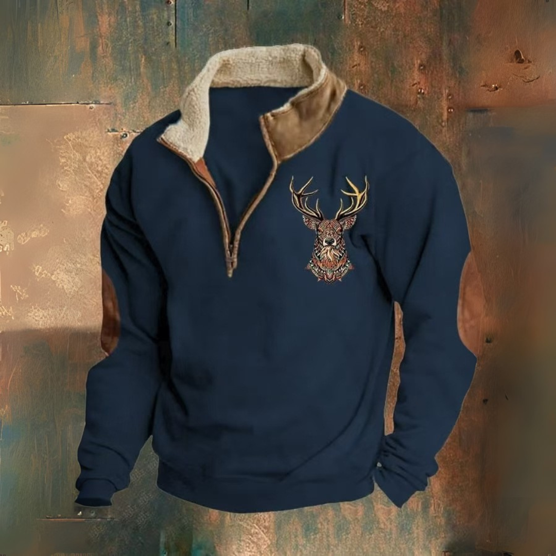 Laurent | Viertel-Zip Pullover