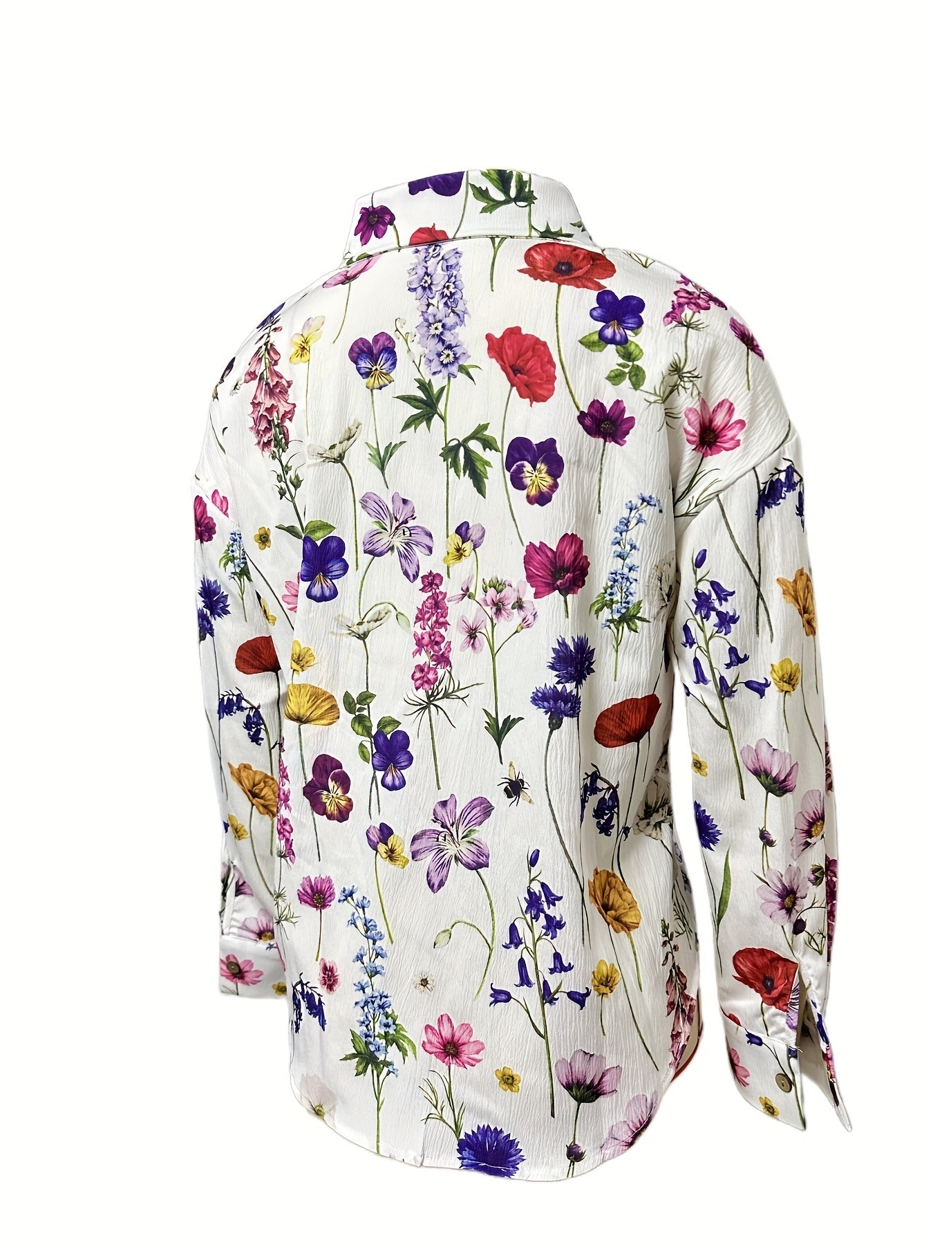 Xylia | Chic Floral Vintage Blouse
