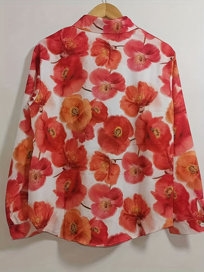 Yumi | Button-Front Fashion Blouse