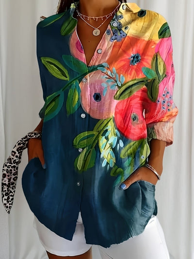 Nia | Stylish  French Vintage Blouse