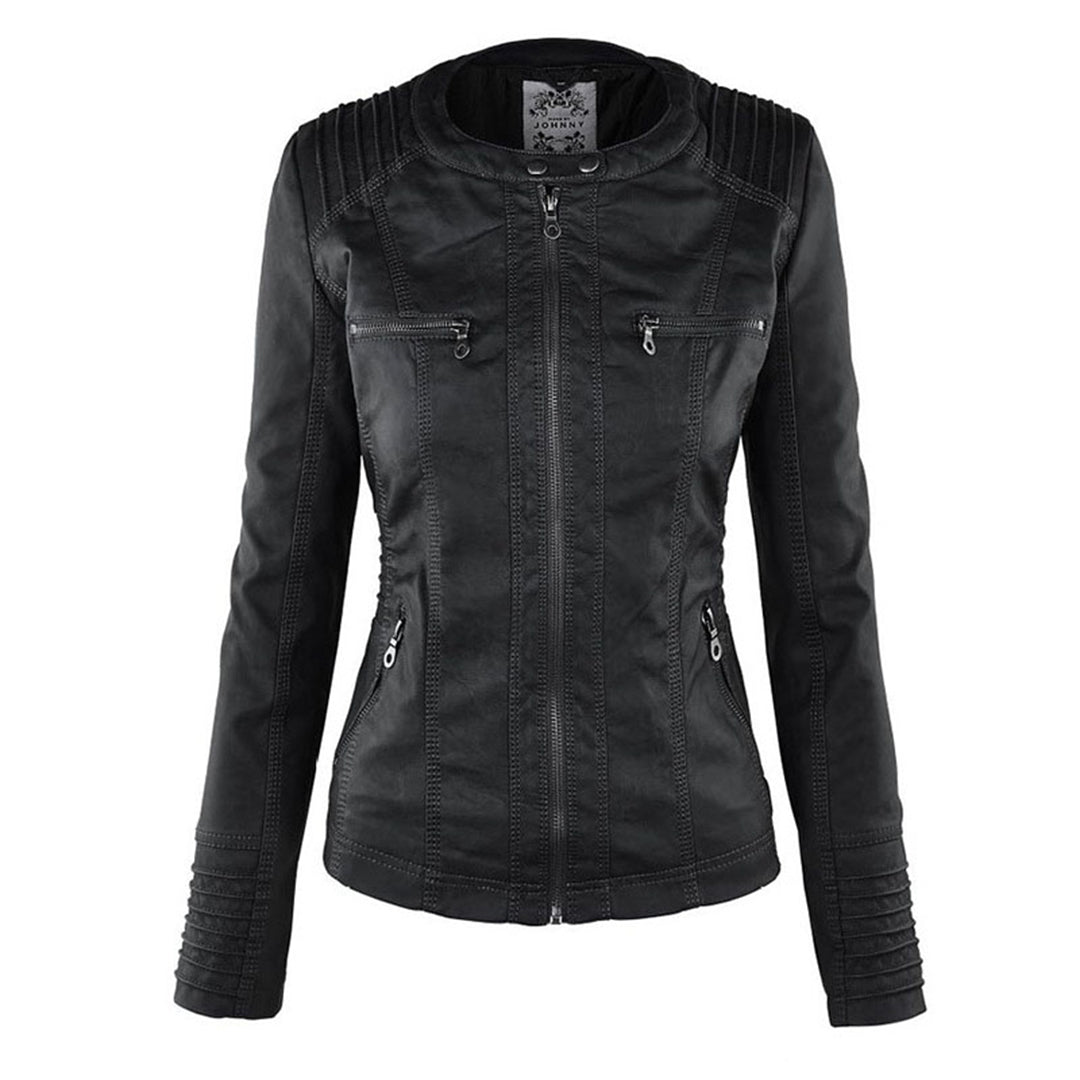 Karen™ | Robuste und elegante Lederjacke