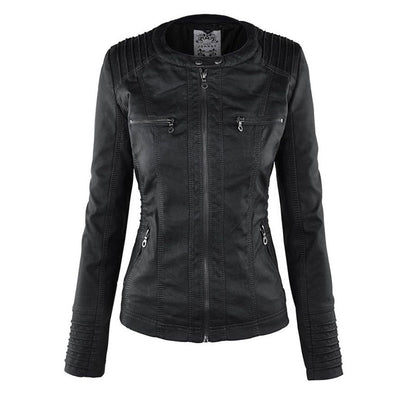 Karen™ | Robuste und elegante Lederjacke