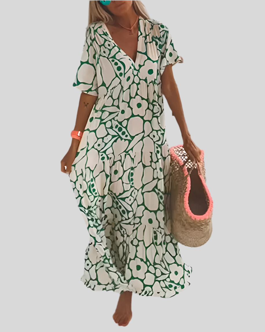 Lemoine™ | Christine Zwiewna Sukienka – Lekka i Elegancka