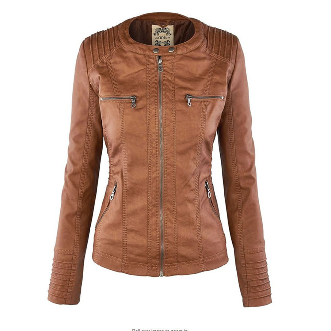 Karen™ | Robuste und Elegante Lederjacke