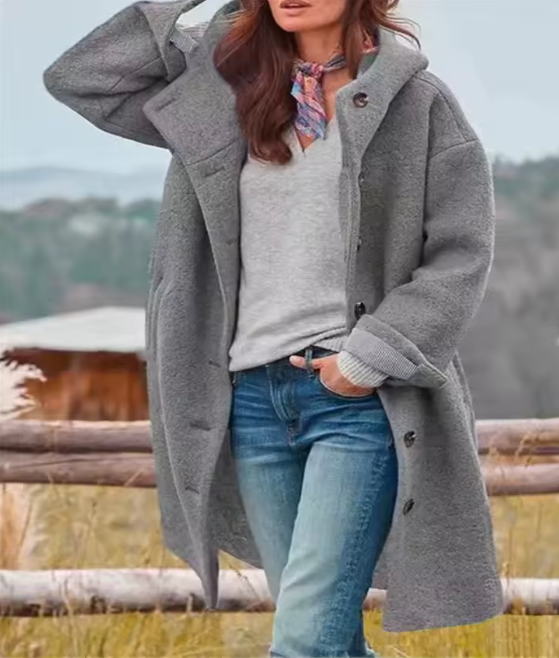 CHIARA™ | LANGER, WARMER UND ELEGANTER MANTEL