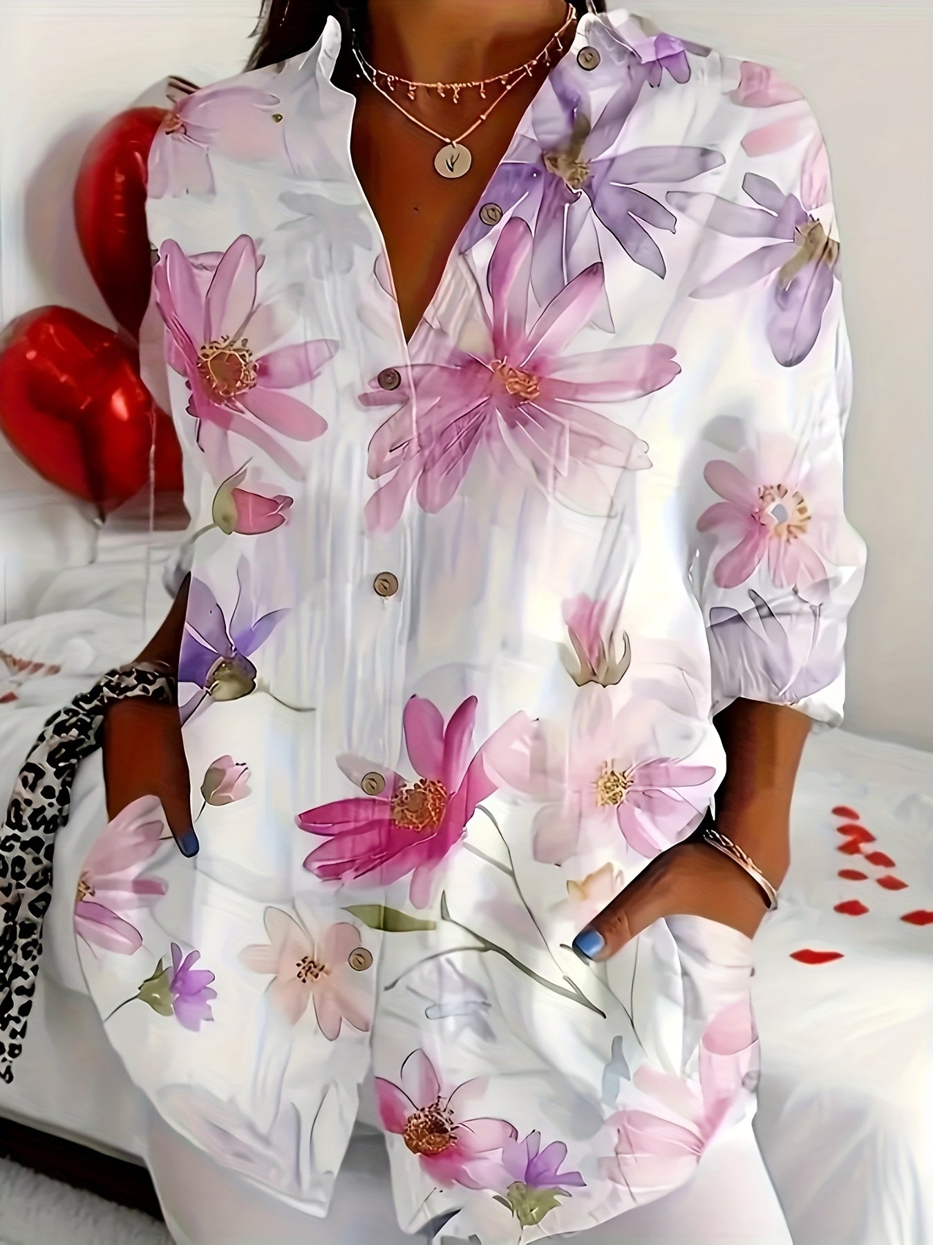 Xandra | Chic Button-Down Blouse