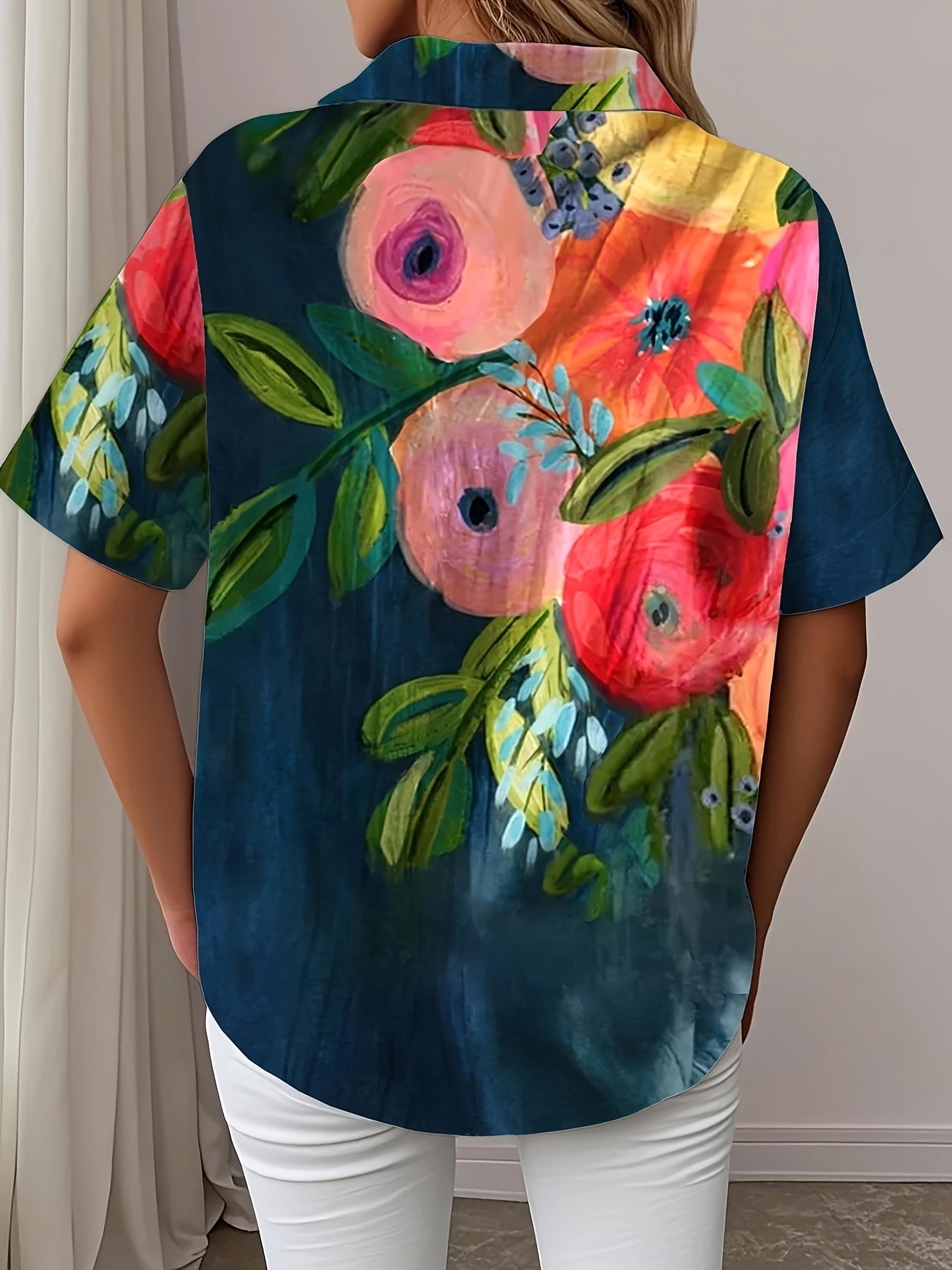 Xochi | Lightweight Floral Blouse