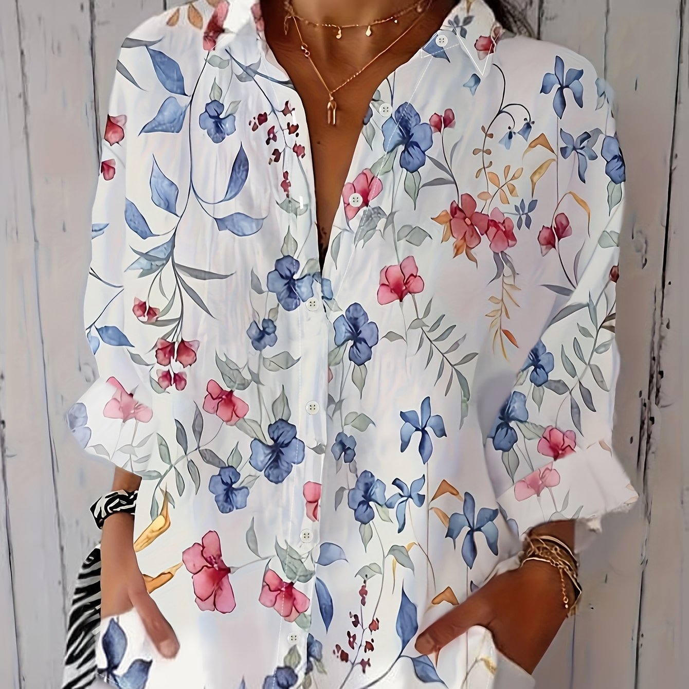 Vanie | Chic Vintage Blouse