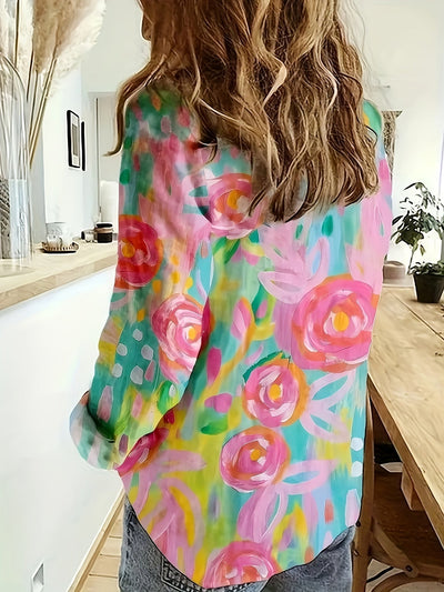 Xara | Colorful Vintage Blouse