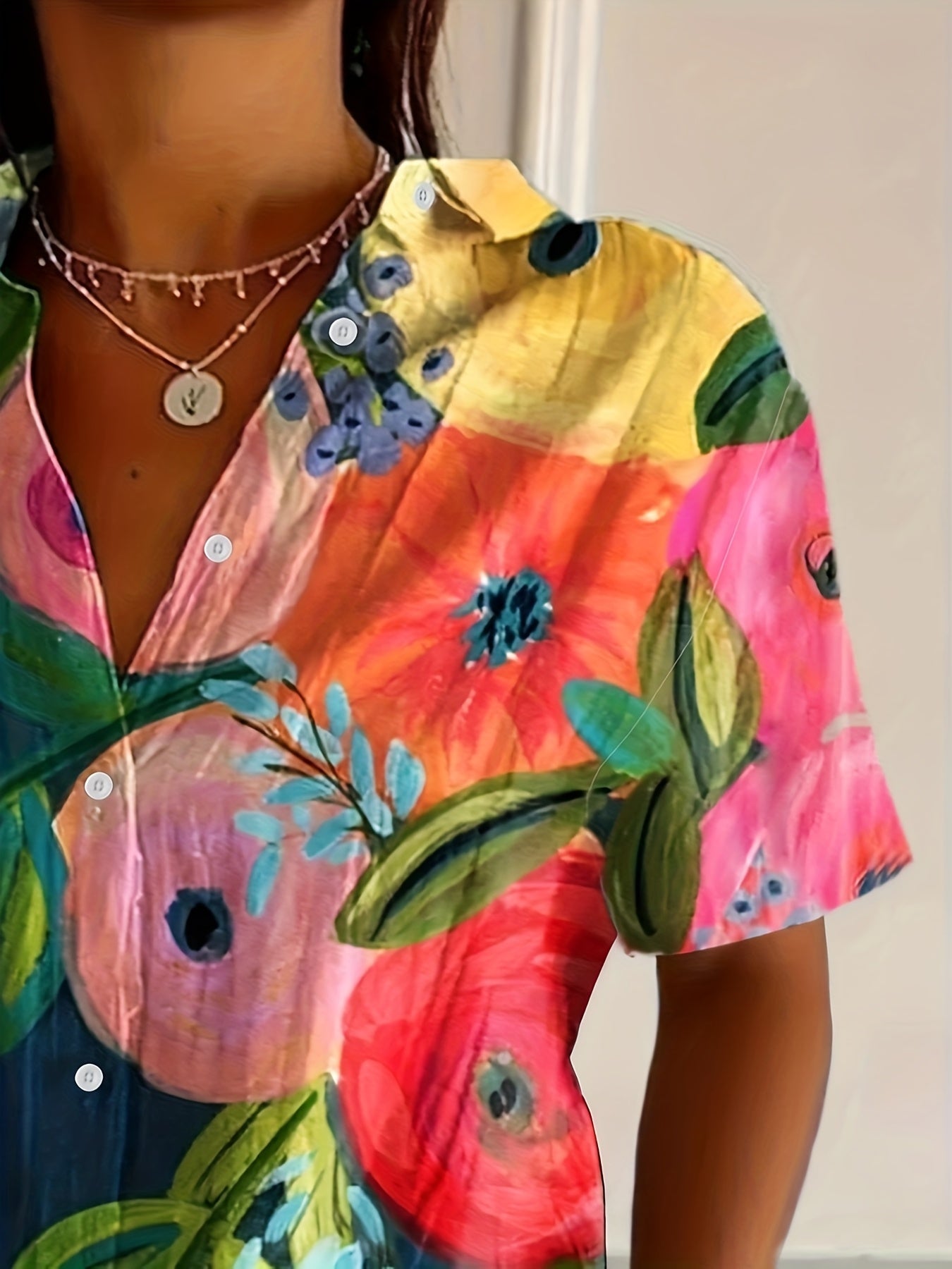 Xochi | Lightweight Floral Blouse