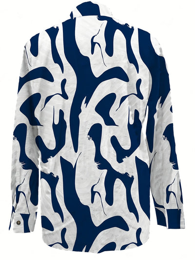 Yvonne | Chic Patterned Blouse