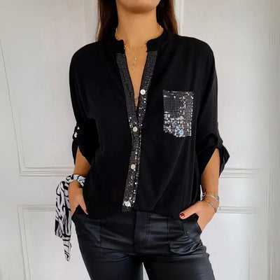 Alena | Elegancka bluzka bez zagnieceń